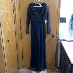 NWT Sequin Black jumpsuit